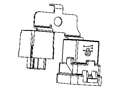 Jeep Wrangler Relay - 68048069AA