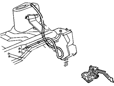 2005 Dodge Caravan Hood Latch - 4717515AB