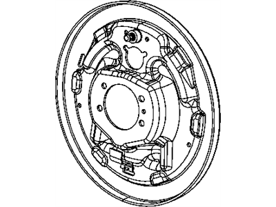 Mopar 5014129AB Plate-Brake Backing