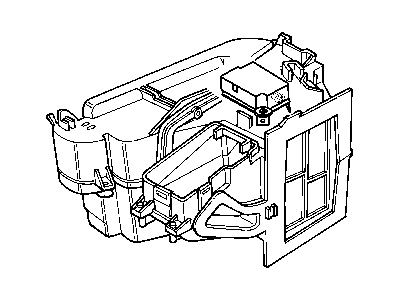 Mopar 4815502AB Evaporator Heater-Actuator