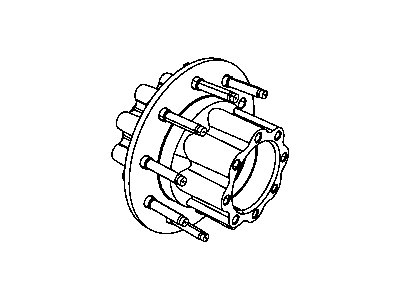 Ram Wheel Stud - 68071182AA