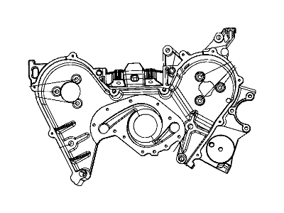 2008 Dodge Nitro Timing Cover - 4892265AB