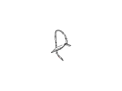 Mopar 56043184AE Antenna-Base Cable And Bracket