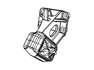 2007 Dodge Ram 3500 Engine Mount - 52121808AC