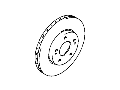 2002 Chrysler Sebring Brake Disc - V5010054AA