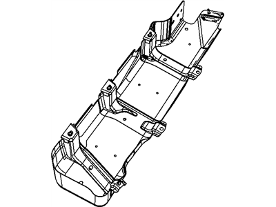 Mopar 52059743AJ SKIDPLATE-Fuel Tank