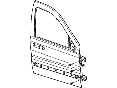 Mopar 55396542AG Door-Front