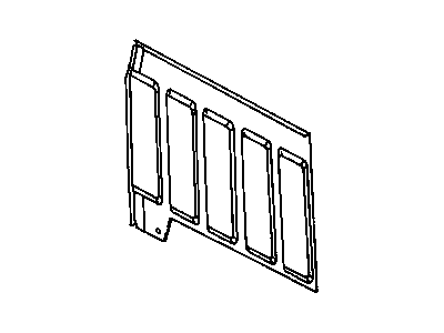 Mopar 55275107 Panel-Cab Back