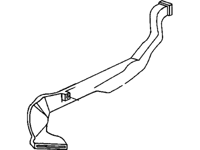 Mopar 4595611AB Duct-Heat Distribution