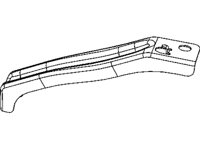 Mopar 52125349AD GUSSET-Track Bar