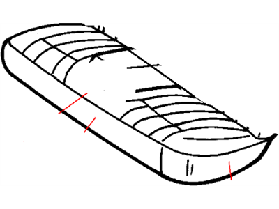 2003 Chrysler Concorde Seat Cover - ZA691T5AA