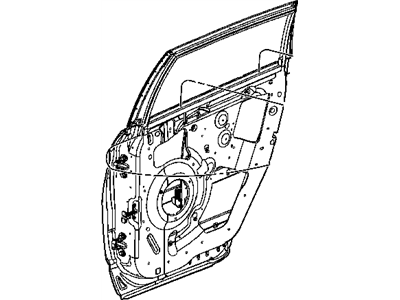 2008 Chrysler Pacifica Door Seal - 5054118AG