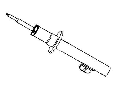 2009 Dodge Challenger Shock Absorber - 5180772AB