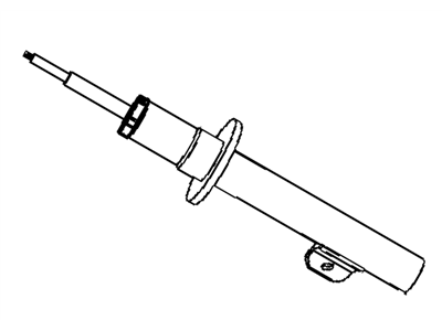 2009 Dodge Challenger Shock Absorber - 5180773AB