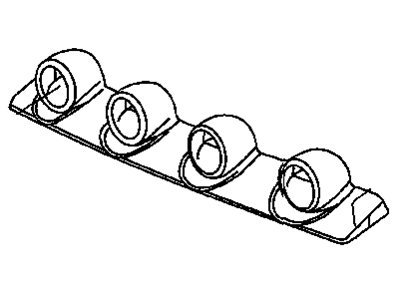 Mopar 5HZ08RXFAH Cover-Light Bar Support