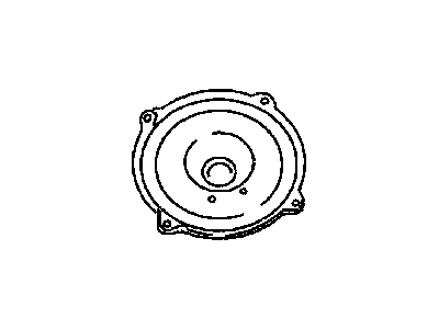 Mopar 56038566AE Speaker H-Rear