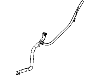 2010 Dodge Ram 3500 Power Steering Hose - 52113735AG