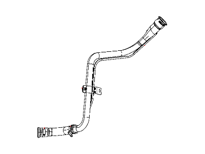 2007 Chrysler Sebring Fuel Filler Neck - 5085274AB