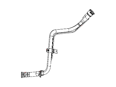 Mopar 5085377AB Tube-Fuel Filler