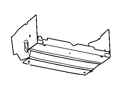 Mopar 55056360AB DEFLECTOR-Radiator