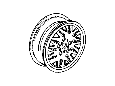Mopar 5EE80WTD Aluminum Wheel