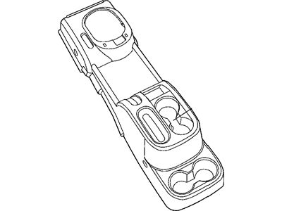 Mopar 1AG581J3AD Console-Floor