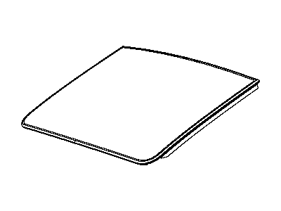 Mopar 68194939AA Glass-SUNROOF