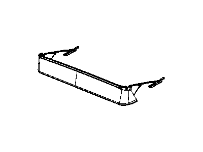 Mopar 68194947AA DEFLECTOR-SUNROOF Wind