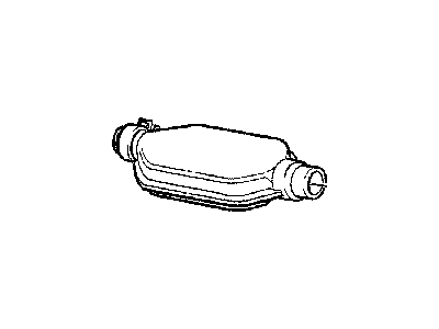 2000 Jeep Cherokee Catalytic Converter - 52101116AC