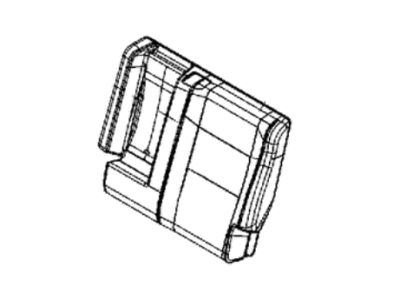 Mopar 6VK83HL1AC Cover-Rear Seat Back
