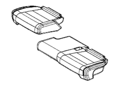 Mopar 6VK84HL1AC Cover-Rear Seat Cushion