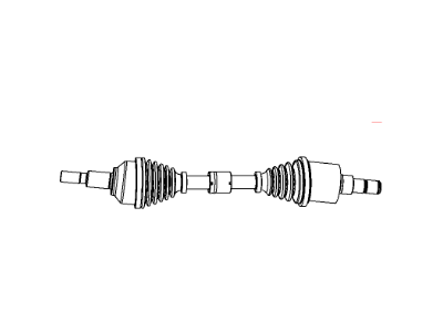 Mopar 52123559AB Front Drive Shaft