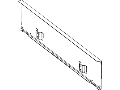 Mopar 68007516AA REINFMNT-Rear Bumper