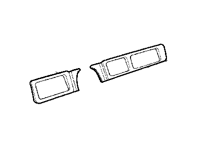 Mopar 55116341AA Bezel Instrument Panel Switch