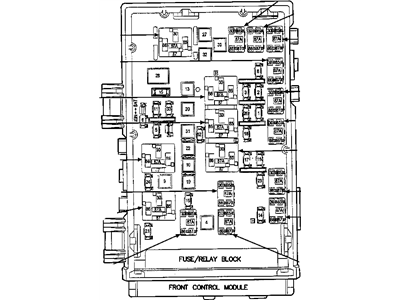 Mopar 4869200AM Block-Power Distribution