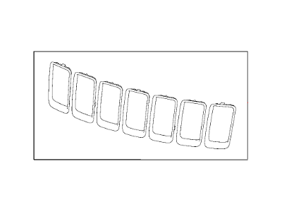 Mopar 68285652AA Trim Ring-Radiator Grille