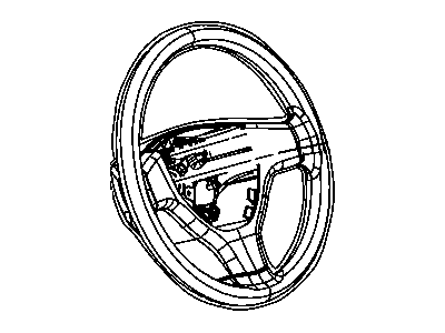 Mopar 1JD63XZ2AA Bezel-Steering Wheel