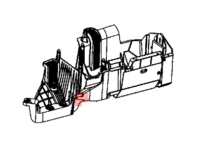 2018 Jeep Wrangler Battery Tray - 68142959AF