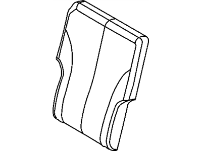 Mopar 68002378AA Seat Back