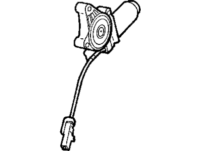 Mopar 5278407AA Window Regulator Motor