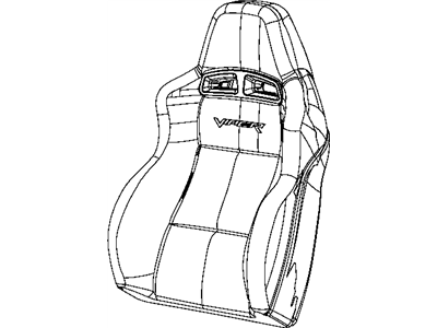 Mopar 1PP741X9AA Seat Back-Front