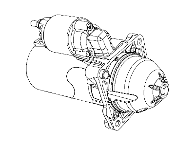 2014 Ram ProMaster 1500 Starter Motor - 4727610AA