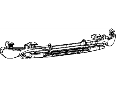 Mopar 68085224AB ABSORBER-Rear Energy