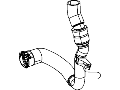 Mopar 55111477AD Air Cooler Duct Inlet