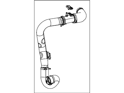 Mopar 55111476AB Charge Air Cooler Duct