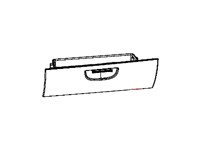 Mopar XW231DVAC Door-Glove Box