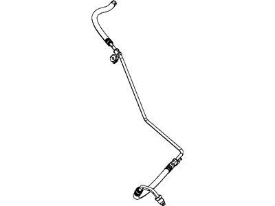 Mopar 68217586AA Hose-Power Steering Return