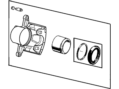 Mopar 5066423AA CALIPER-Disc Brake