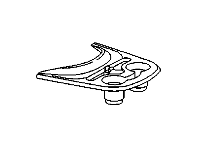 Mopar 5104254AA CUPHOLDER-Lid