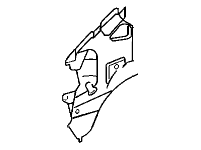 Mopar 5104185AA Panel-Body Side Aperture